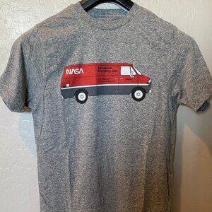 Nasa by Palmer Cash - Aerospace Education Unit Van - T-Shirt - Size M